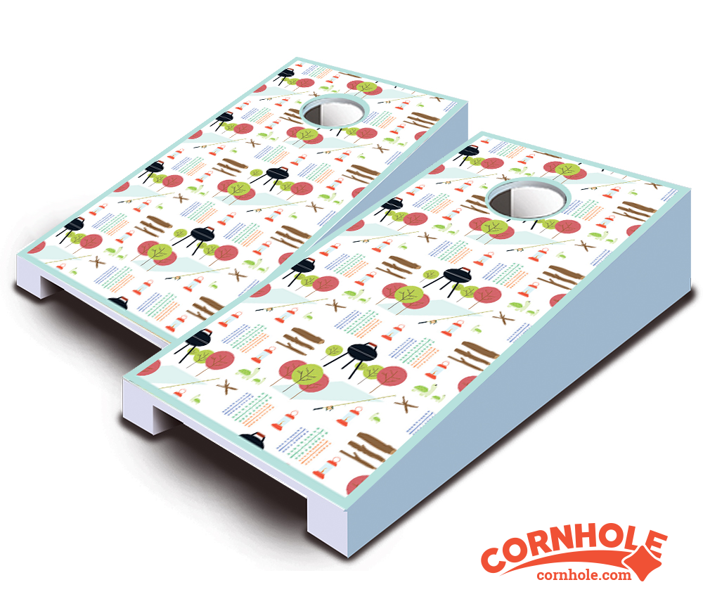 "Casual Outdoors" Tabletop Cornhole Boards