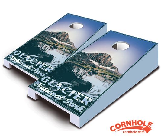 "Glacier National Park" Tabletop Cornhole Boards