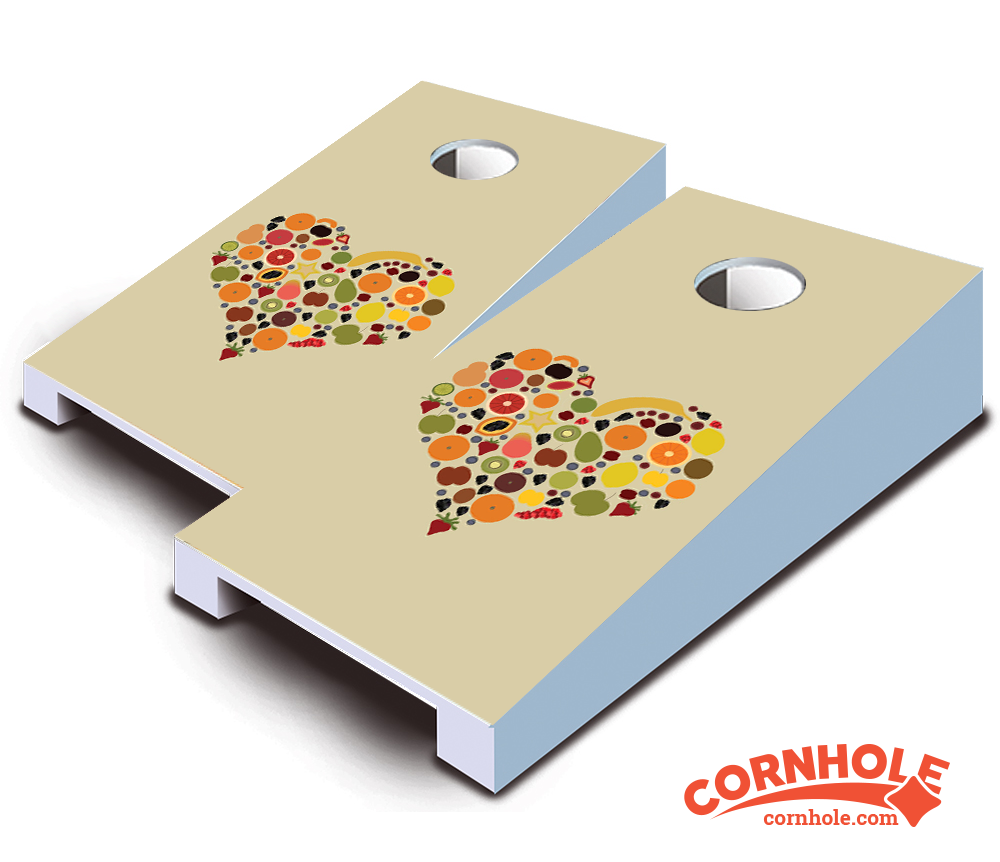 "Health Nut" Tabletop Cornhole Boards