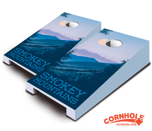 "Smoky Mountains National Park" Tabletop Cornhole Boards