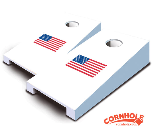 "USA Flag" Tabletop Cornhole Boards