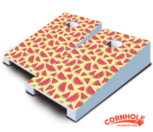 "Watermelon" Tabletop Cornhole Boards