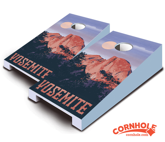 "Yosemite National Park" Tabletop Cornhole Boards