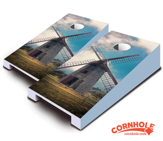 "Nantucket Island Windmill" Tabletop Cornhole Boards