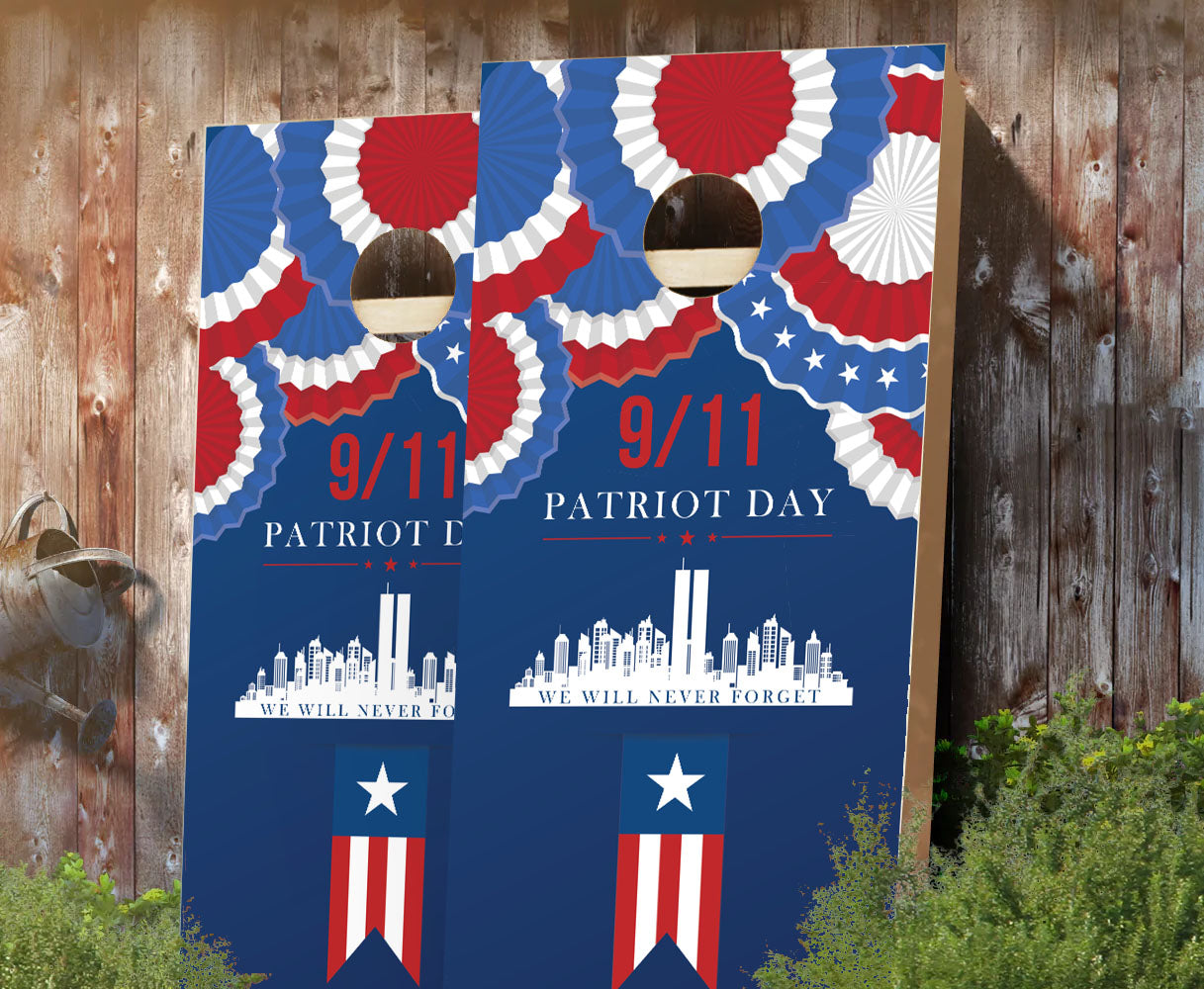 "9/11 Patriot" Cornhole Boards