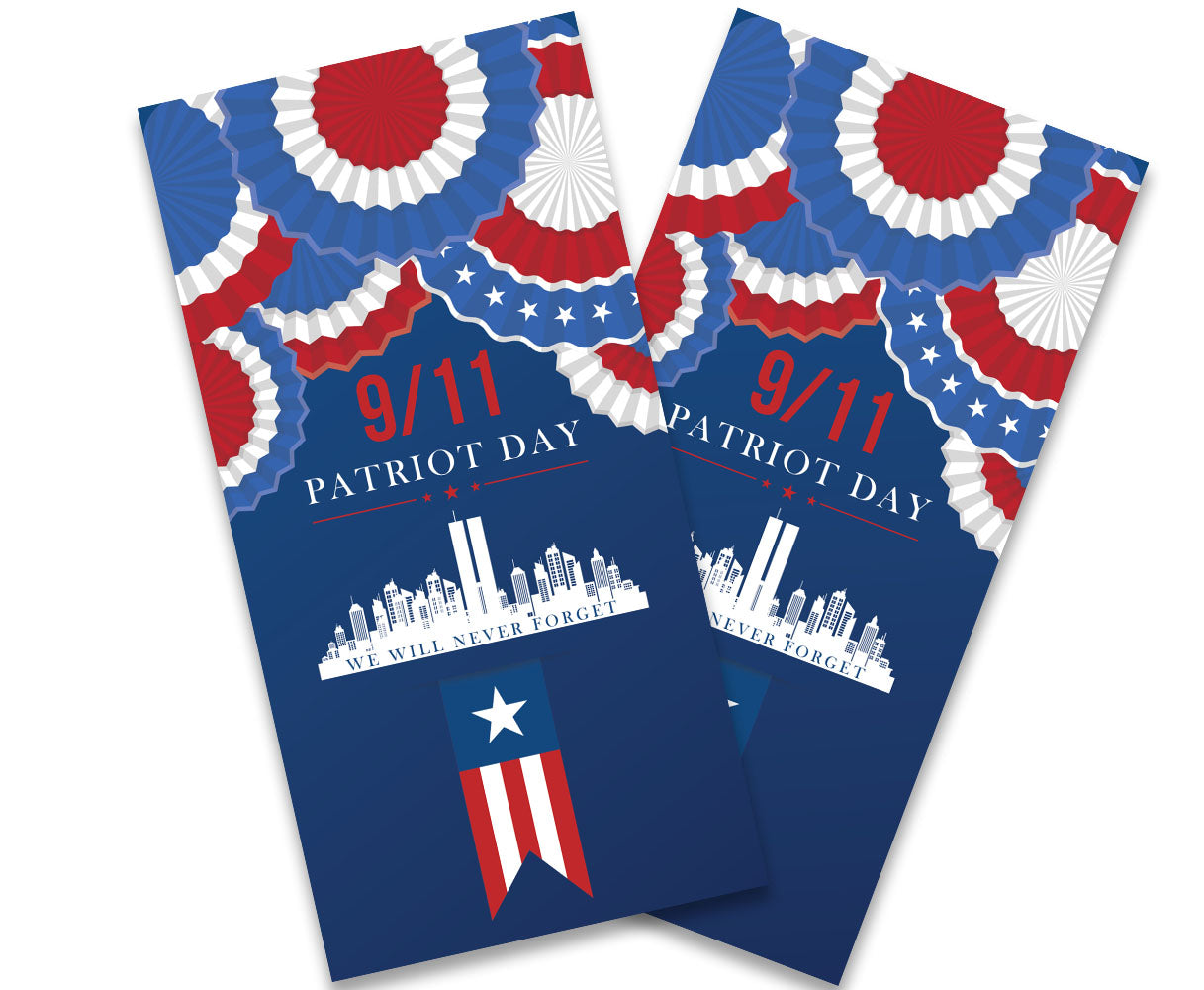 "9/11 Patriot Day" Cornhole Wrap