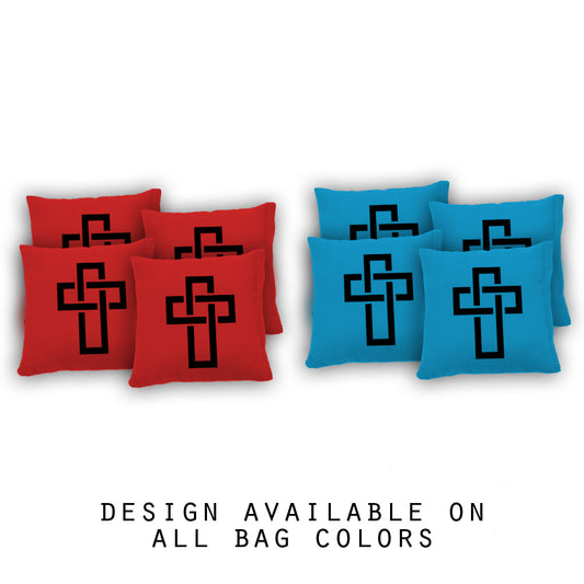 "Cross Bag" Cornhole Bags - Set of 8