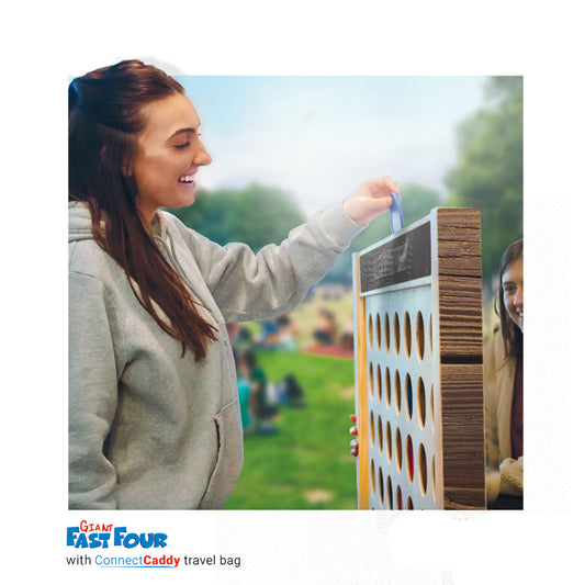Personalized Bourbon Barrel Fast Four Game