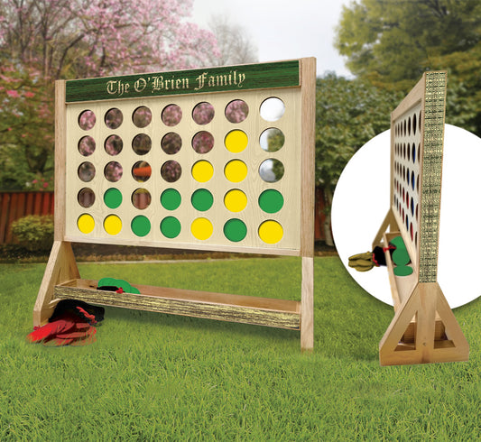 Irish Family Personalized Fast Four Game