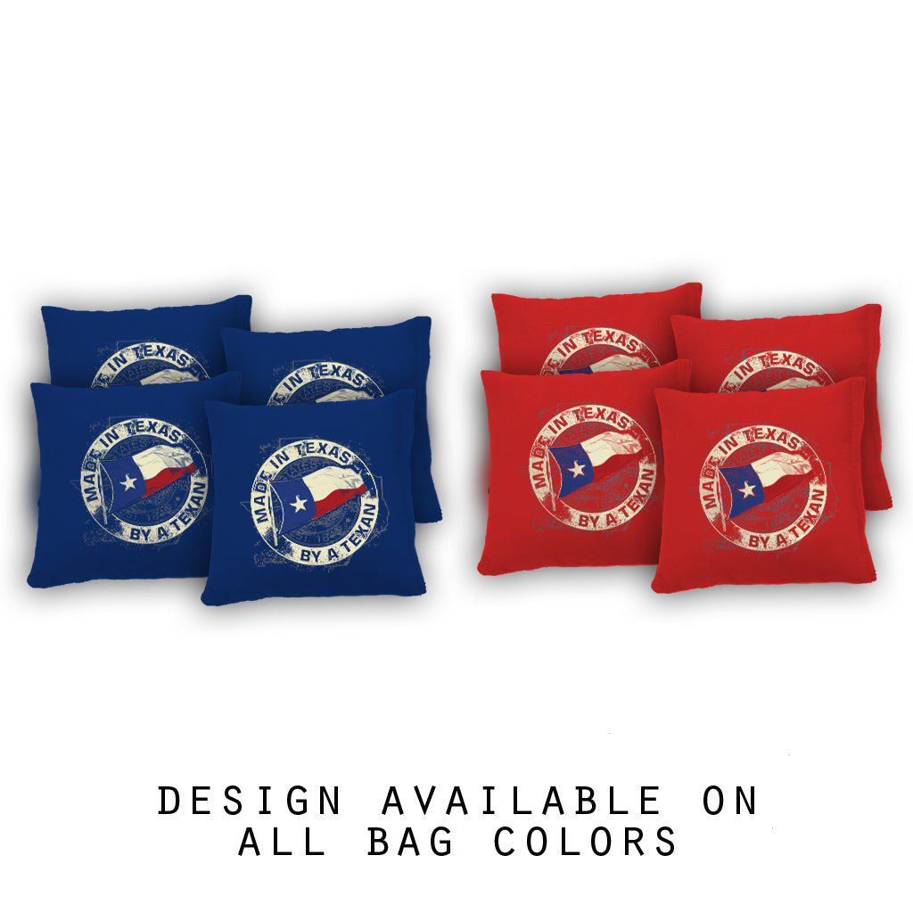 "Made in Texas" Cornhole Bags - Set of 8