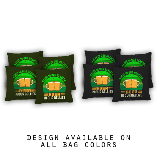 "St. Patrick's Day" Cornhole Bags - Set of 8