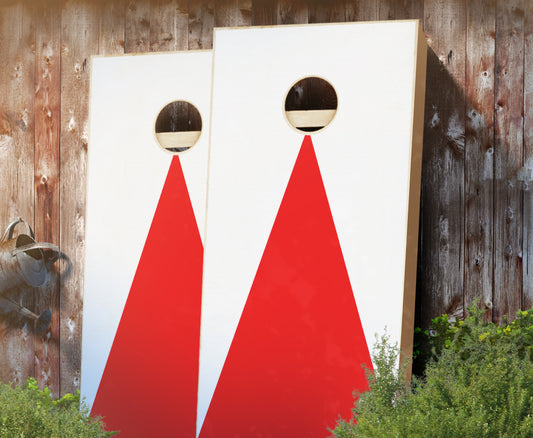 "Pyramid" Cornhole Boards