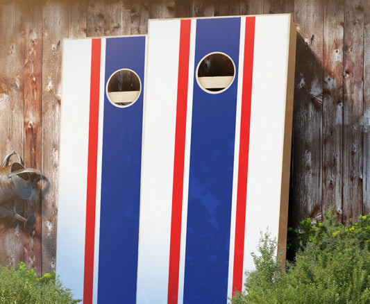 "Striped" Cornhole Boards