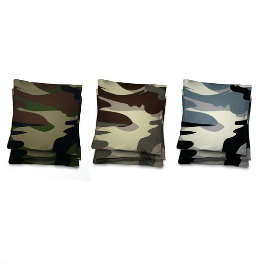 Camouflage Cornhole Bags - Set of 8