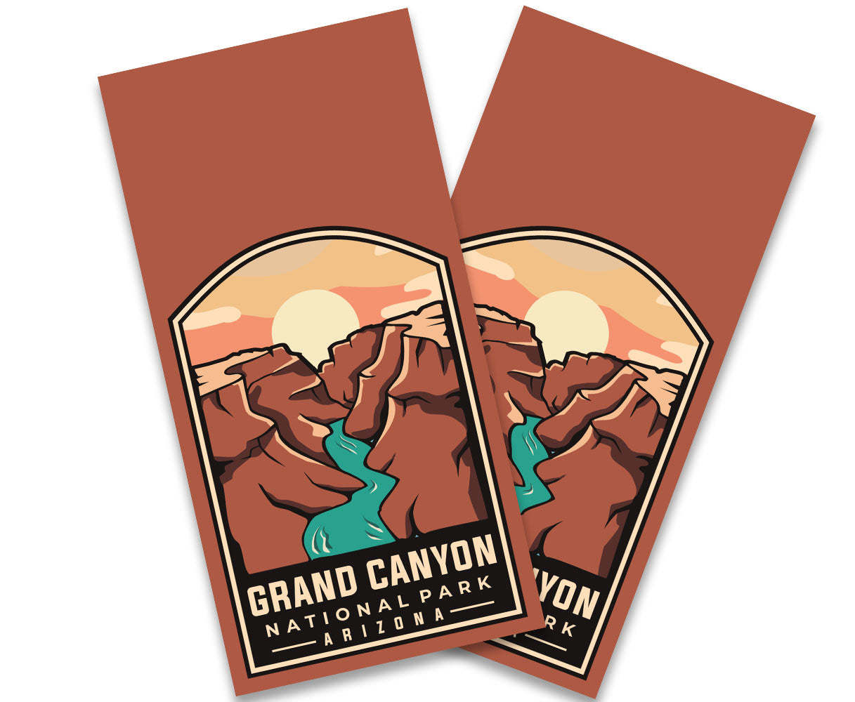 "Grand Canyon National Park Badge" Cornhole Wrap