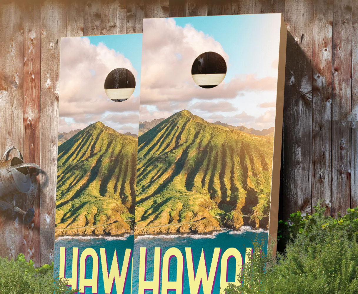 "Hawaii" Cornhole Boards