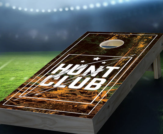 "Hunt Club Bow" Cornhole Boards