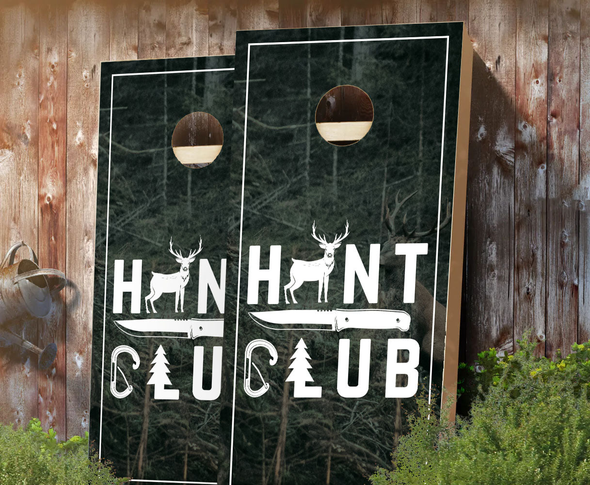 "Hunt Club Deer" Cornhole Boards