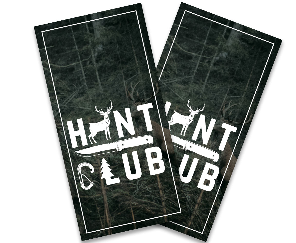 "Hunt Club Deer" Cornhole Wrap