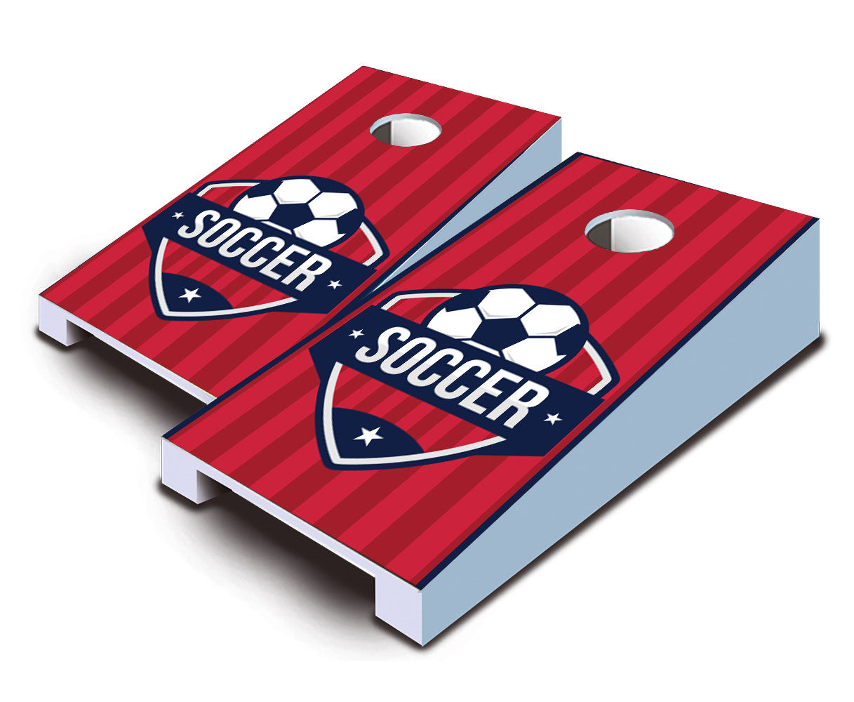 "Soccer Tournament" Tabletop Cornhole Boards