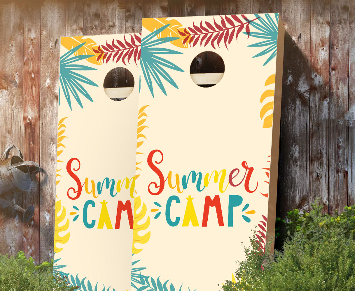 "Summer Camp" Cornhole Boards