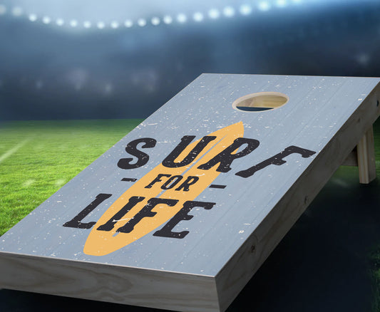 "Surf for Life" Cornhole Boards